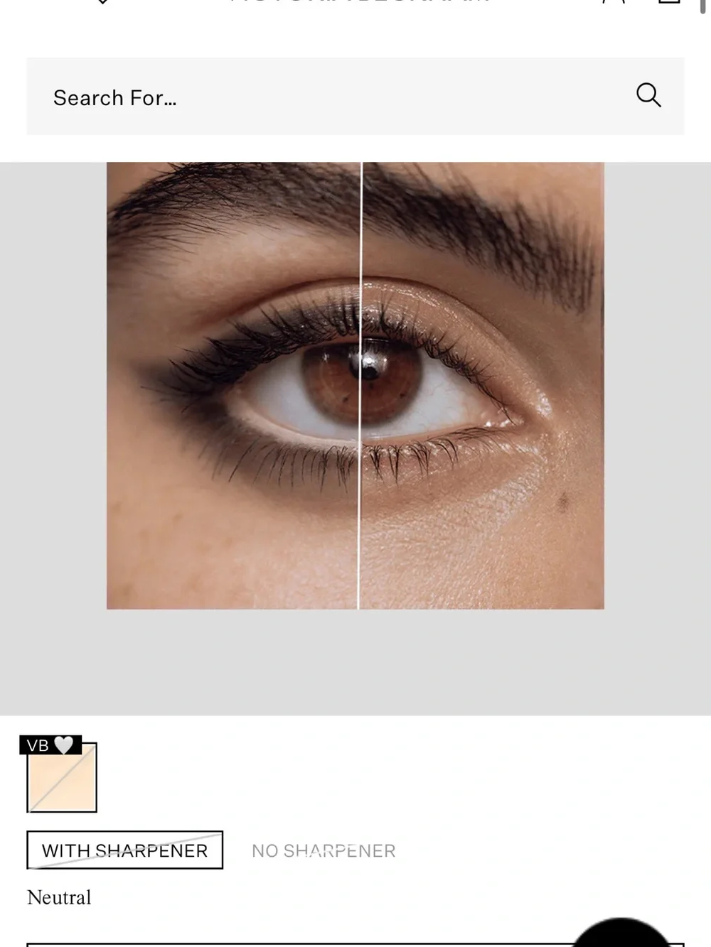Victoria Beckham brightening waterline eyeliner pencil